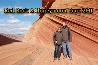 Red Rock & Honeymoon Tour 2011. Mit Susanne und Erny