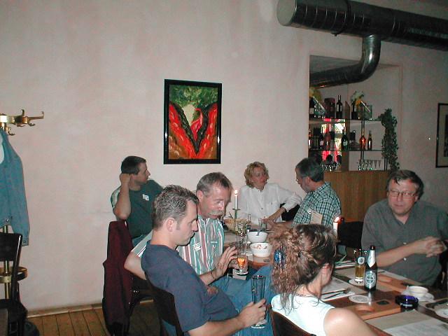 Anke, ?, Manni, Erny, ???, Heinz, Fraber