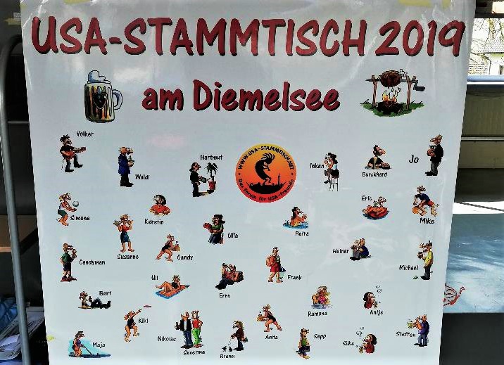 Stammtischtreffen am Diemelsee 2019