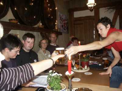 Nicole - Peter - Ela - Holger - Traude - Bedienung