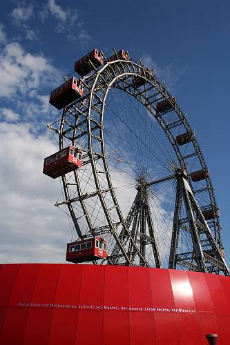 Das Riesenrad auf dem Prater